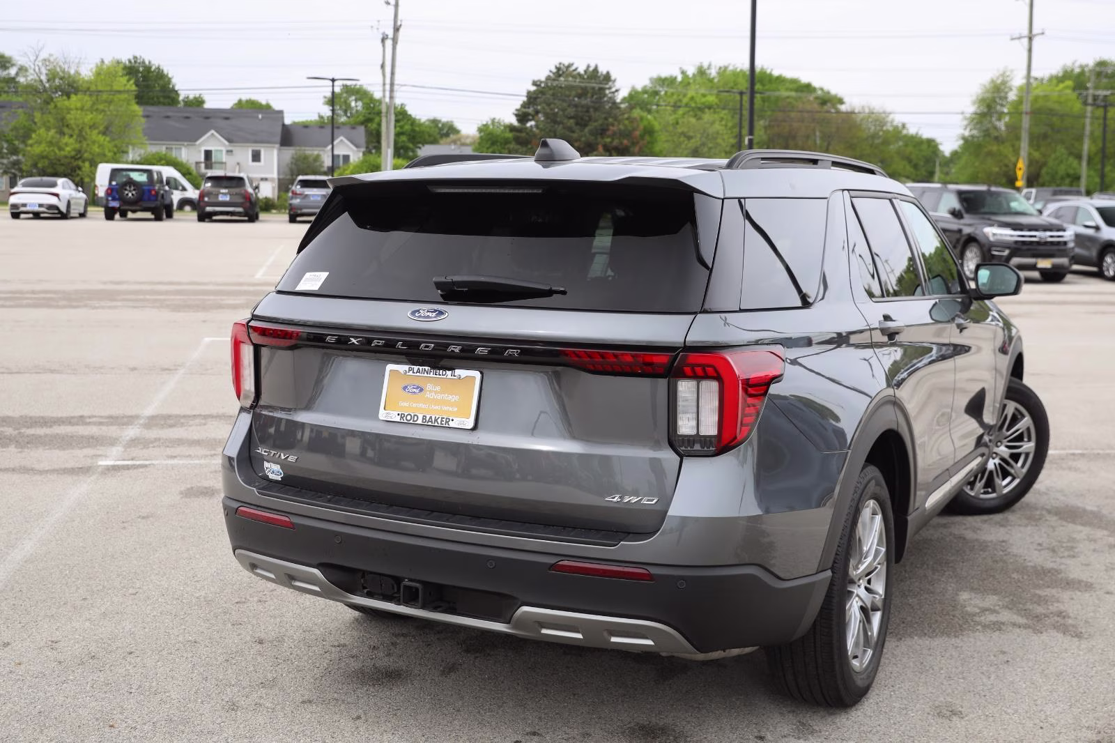 2025 Carbonized Gray Metallic Ford Explorer Active 4X4 SUV