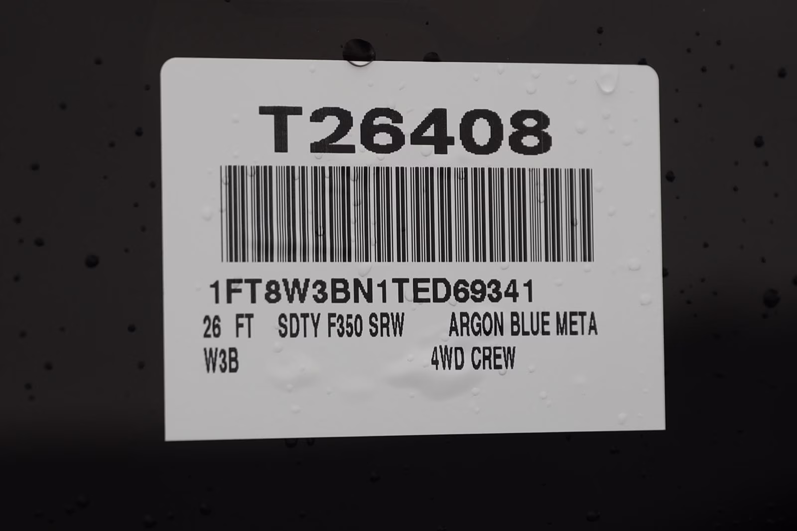 2026 Argon Blue Ford Super Duty F-350 SRW XLT 4X4 Truck