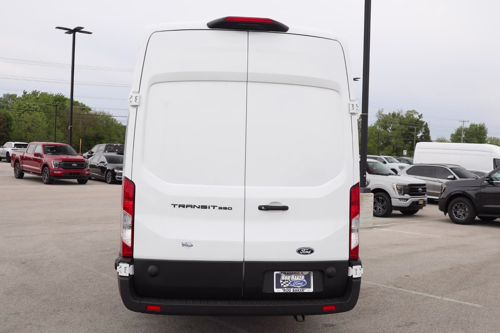 2026 Oxford White Ford Transit Cargo Van RWD Van