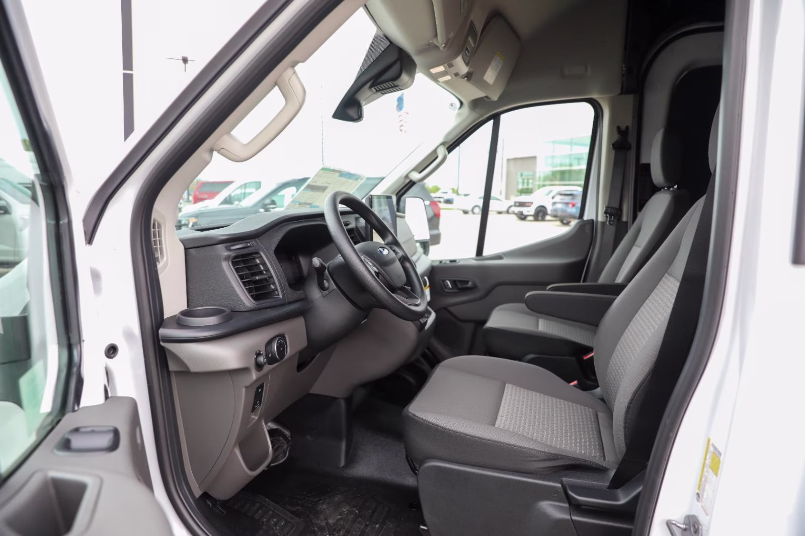2026 Oxford White Ford Transit Cargo Van RWD Van