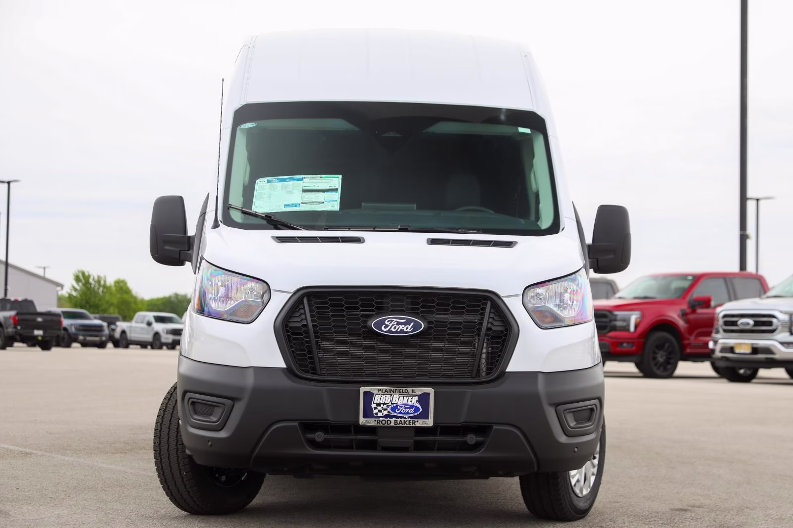 2026 Oxford White Ford Transit Cargo Van RWD Van