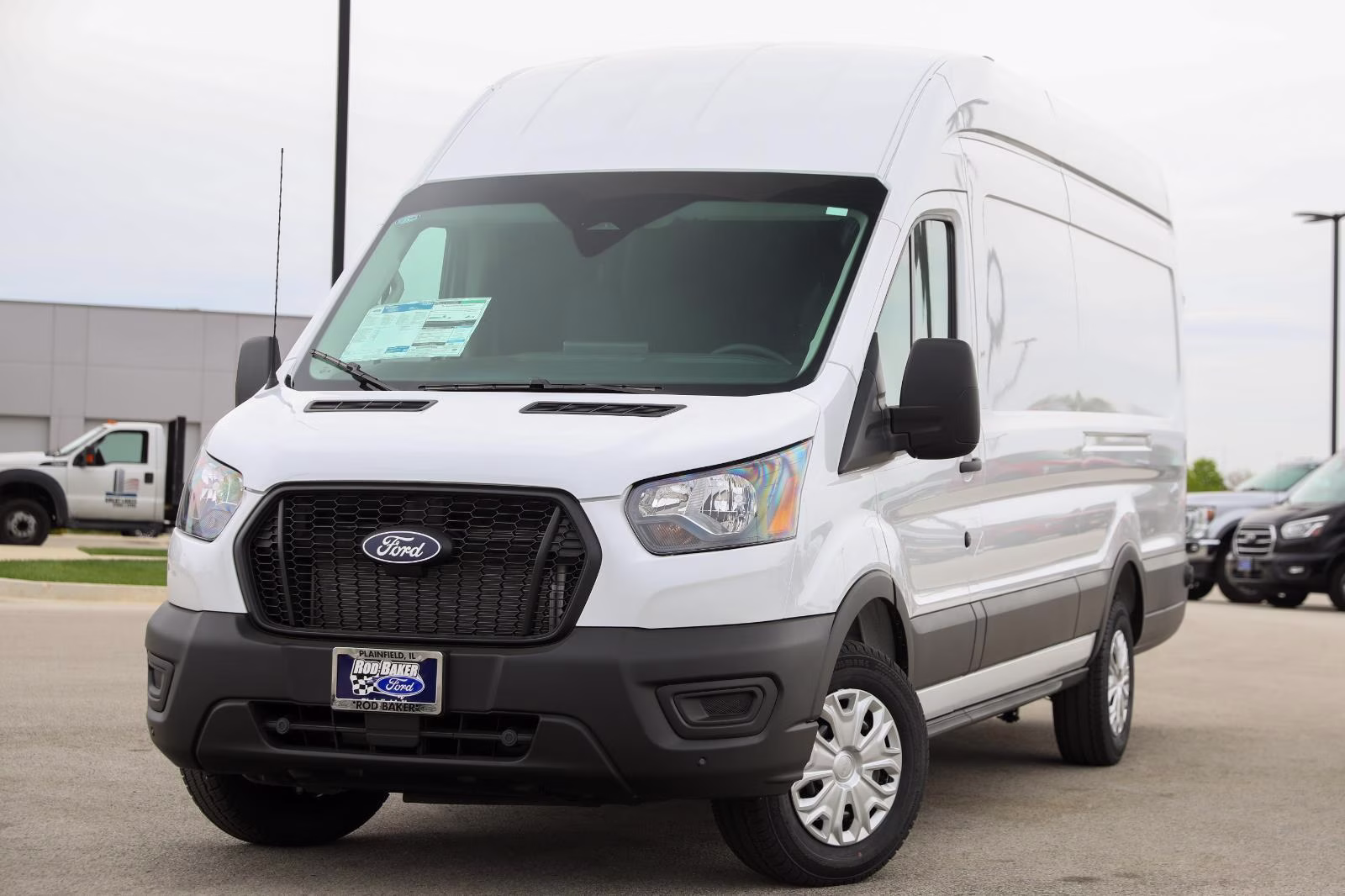 2026 Oxford White Ford Transit Cargo Van RWD Van