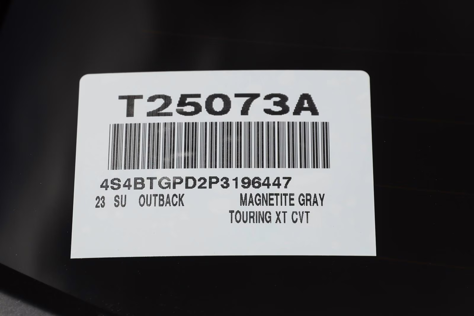 2023 Magnetite Gray Metallic Subaru Outback Touring XT AWD SUV