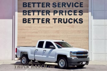 2017 Summit White Chevrolet Silverado 1500 WT 4X4 Truck