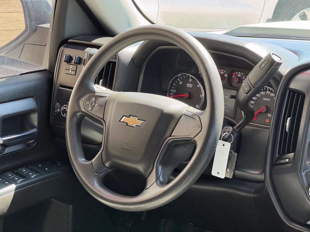 2017 Summit White Chevrolet Silverado 1500 WT 4X4 Truck
