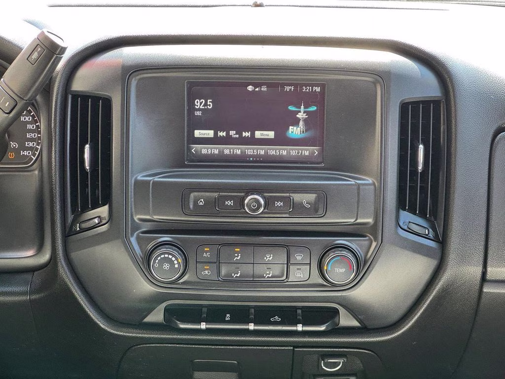 2017 Summit White Chevrolet Silverado 1500 WT 4X4 Truck
