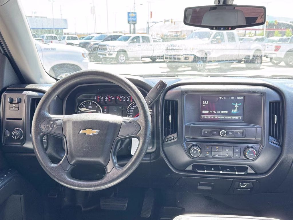 2017 Summit White Chevrolet Silverado 1500 WT 4X4 Truck