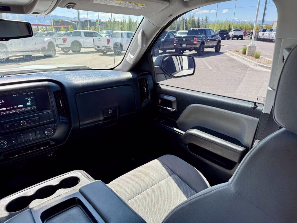 2017 Summit White Chevrolet Silverado 1500 WT 4X4 Truck