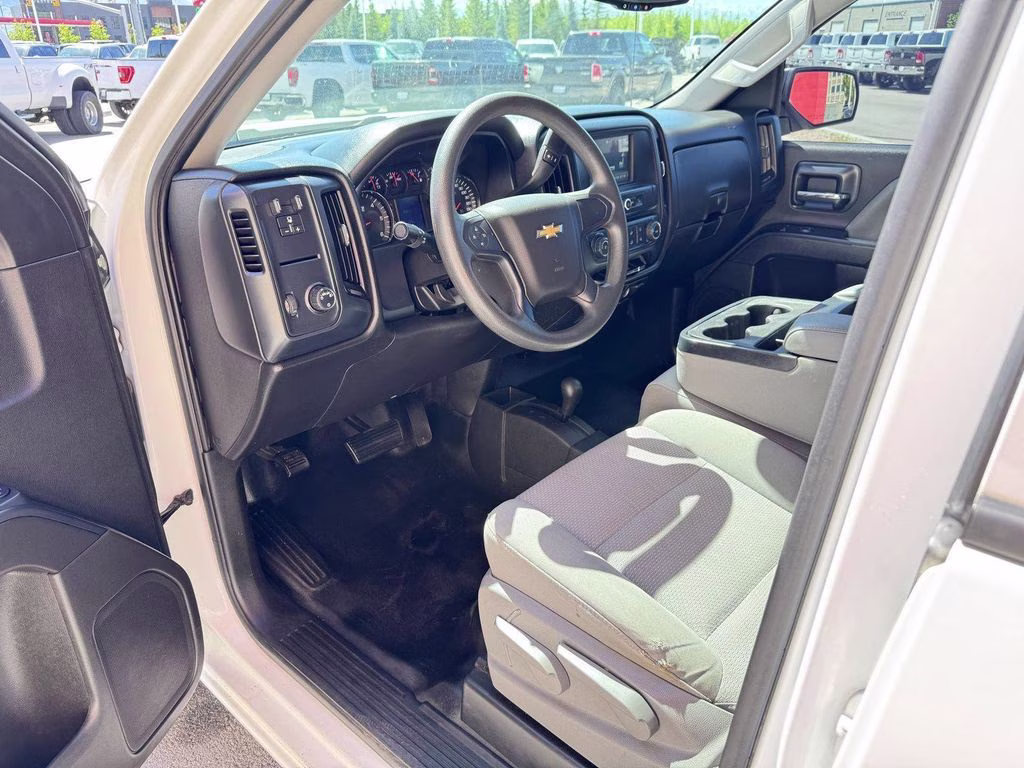 2017 Summit White Chevrolet Silverado 1500 WT 4X4 Truck