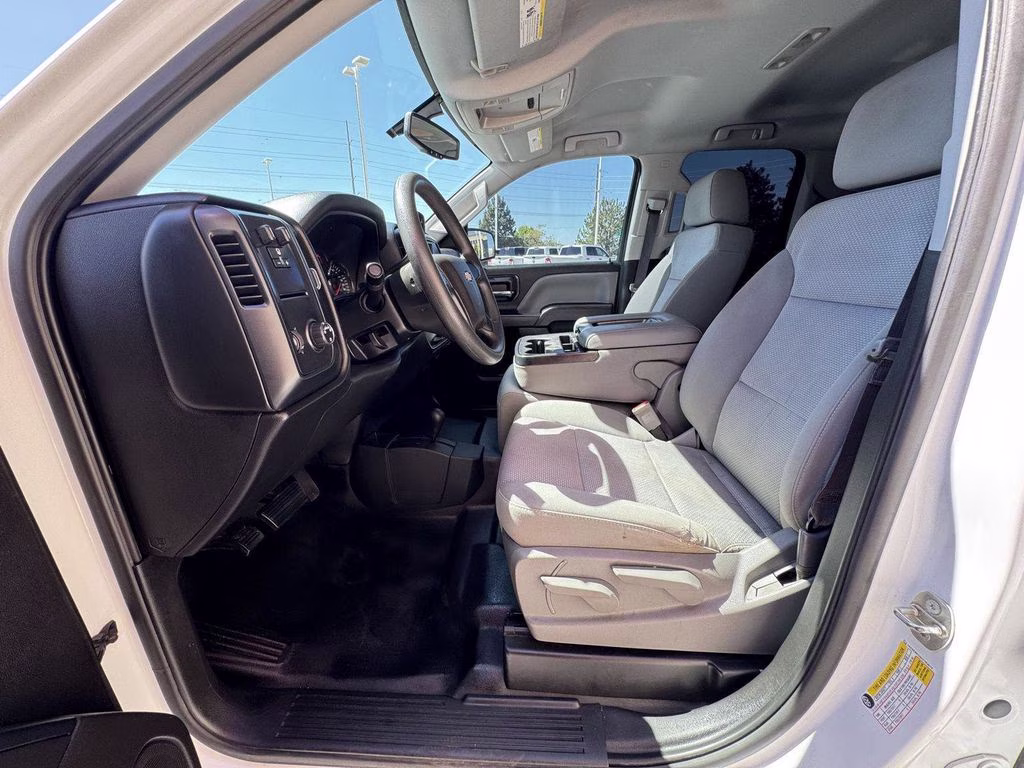2017 Summit White Chevrolet Silverado 1500 WT 4X4 Truck