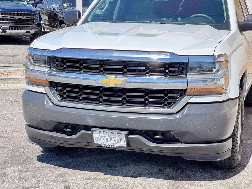 2017 Summit White Chevrolet Silverado 1500 WT 4X4 Truck