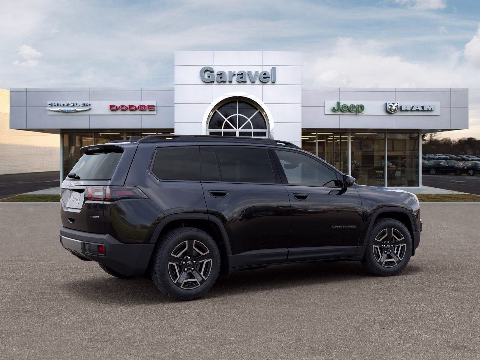 2026 Diamond Black Crystal Pearlcoat Jeep Cherokee Laredo 4X4 SUV