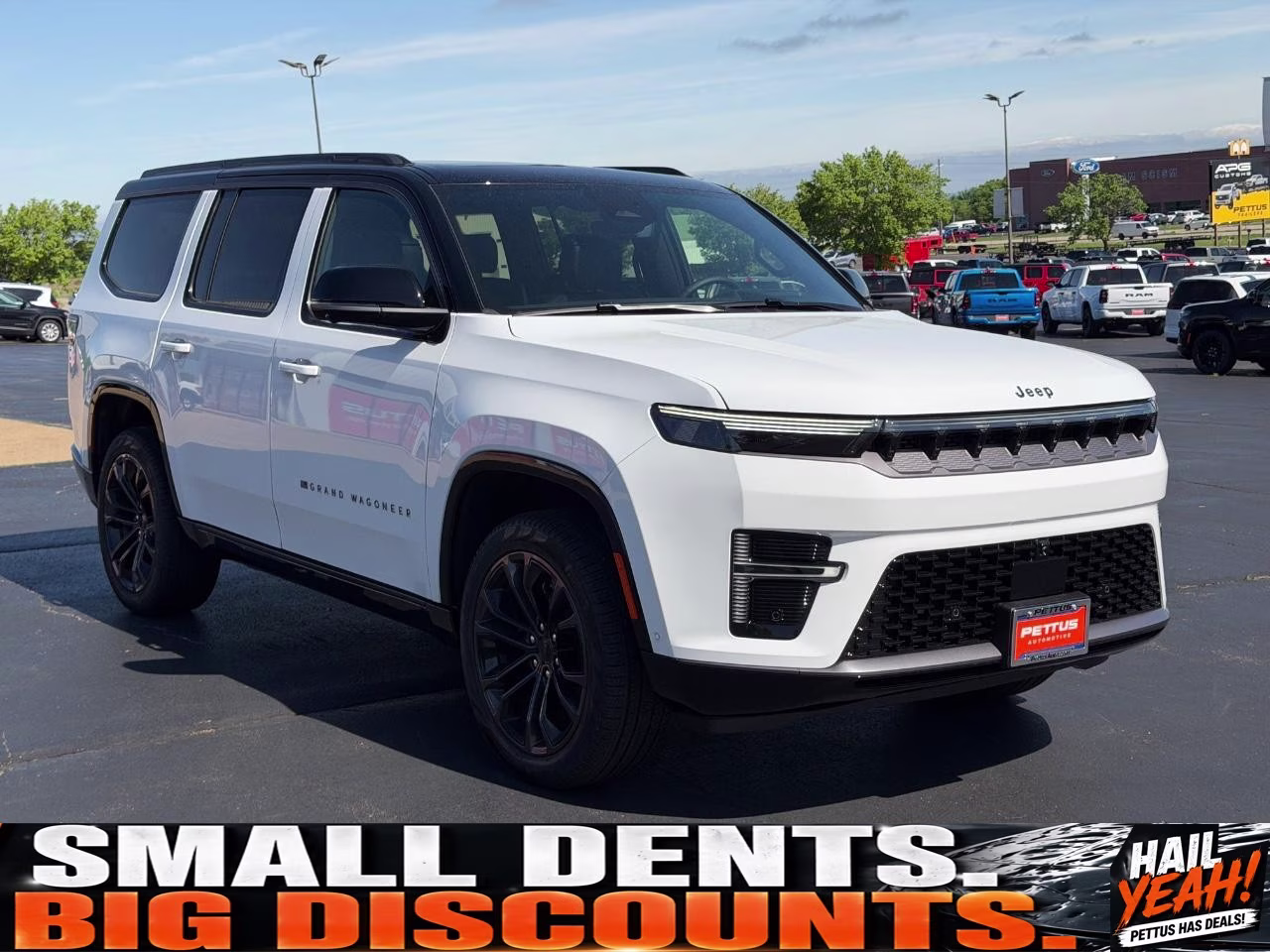 2026 Bright White Clearcoat Jeep Grand Wagoneer Summit Obsidian 4X4 SUV