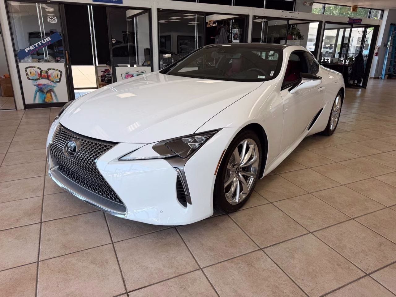 2018 Ultra White Lexus LC 500 RWD Coupe