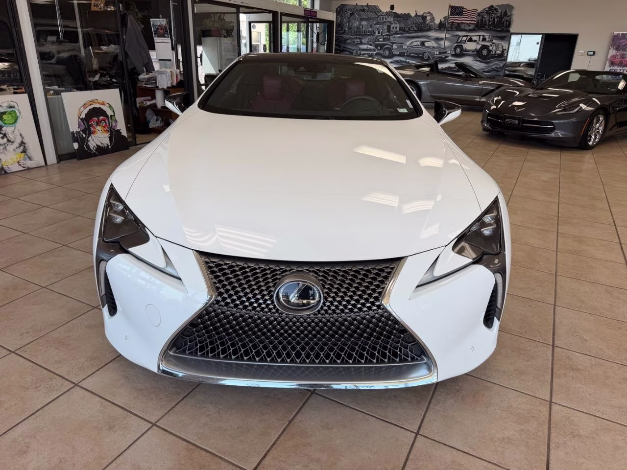 2018 Ultra White Lexus LC 500 RWD Coupe