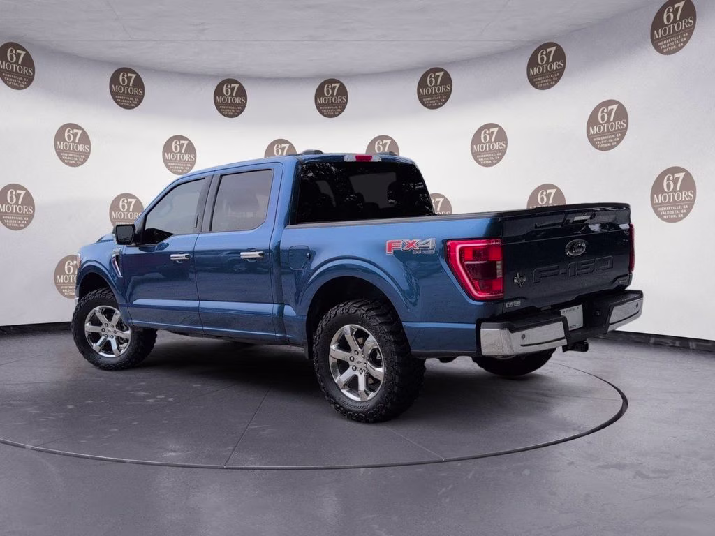 2022 Blue Metallic Ford F-150 XLT 4X4 Truck