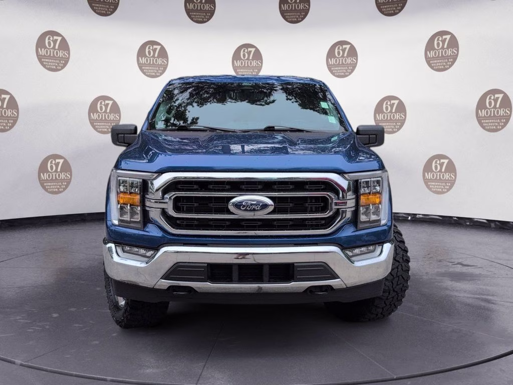 2022 Blue Metallic Ford F-150 XLT 4X4 Truck