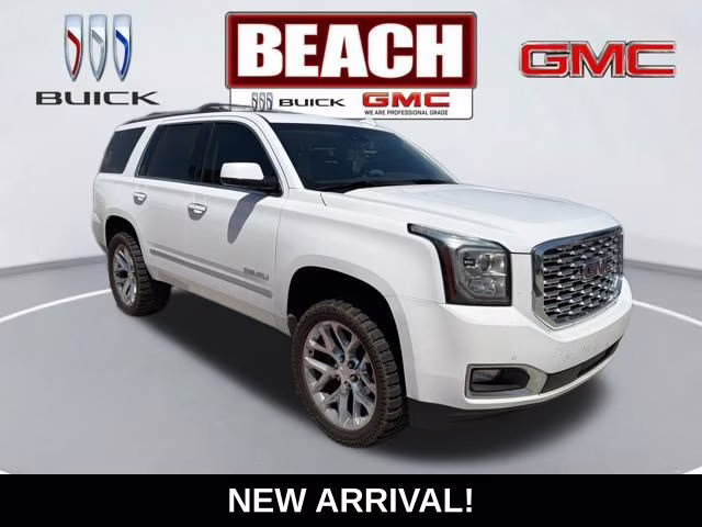 2018 Summit White GMC Yukon Denali 4X4 SUV