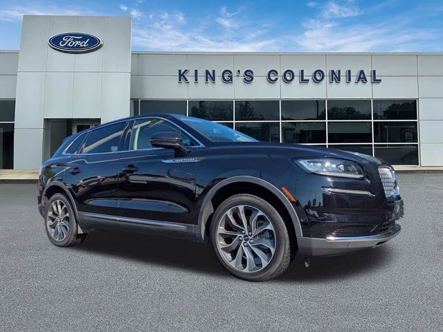 2023 Infinite Black Metallic Clearcoat Lincoln Nautilus Reserve w/Panoramic Moonroof, Htd & Cld  FWD SUV