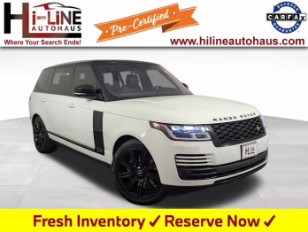 2018 Fuji White Land Rover Range Rover 5.0L V8 Supercharged 4X4 SUV