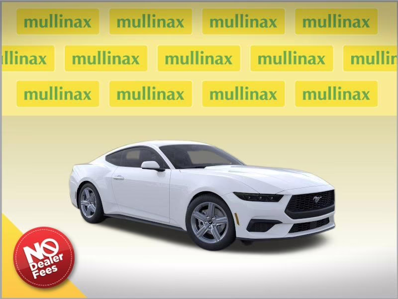 2026 Oxford White Ford Mustang EcoBoost RWD Coupe