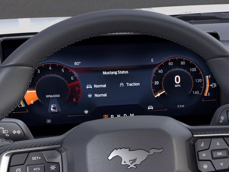 2026 Oxford White Ford Mustang EcoBoost RWD Coupe