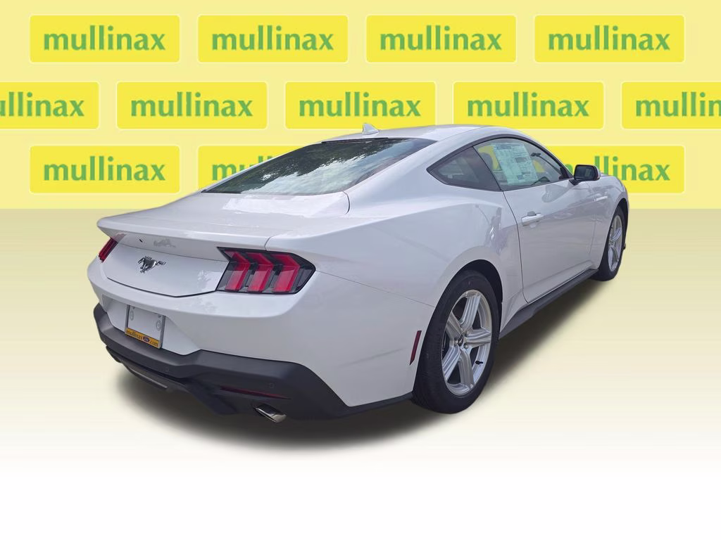 2026 Oxford White Ford Mustang EcoBoost RWD Coupe