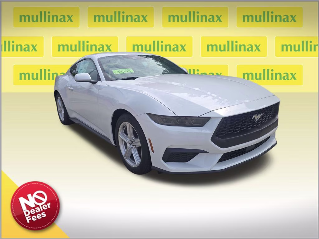 2026 Oxford White Ford Mustang EcoBoost RWD Coupe