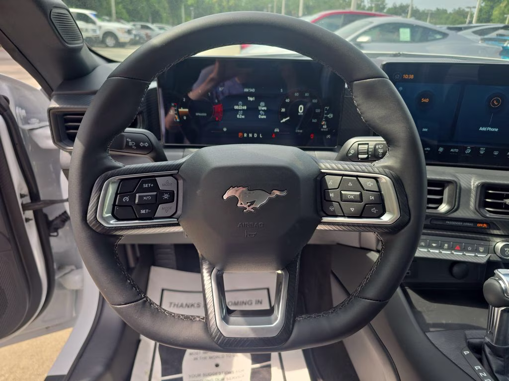 2026 Oxford White Ford Mustang EcoBoost RWD Coupe