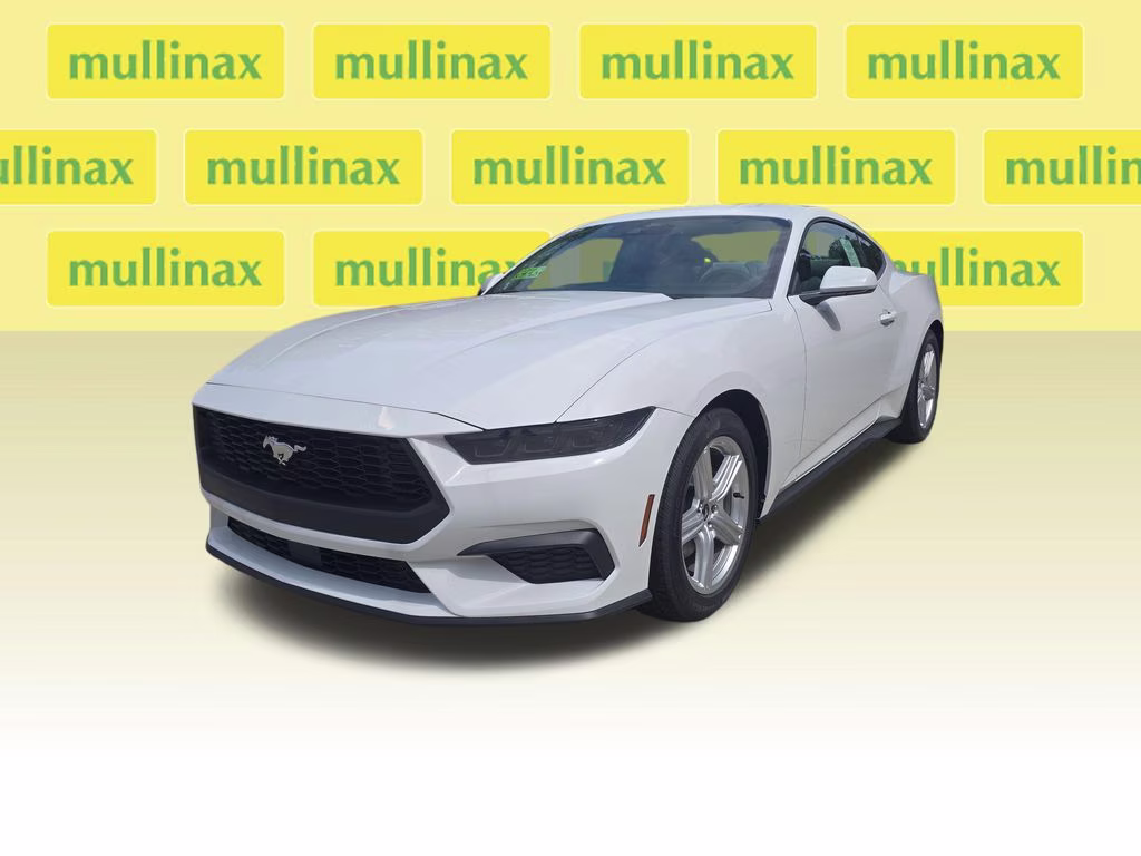 2026 Oxford White Ford Mustang EcoBoost RWD Coupe