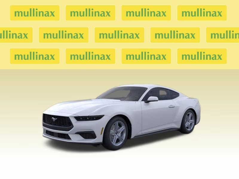 2026 Oxford White Ford Mustang EcoBoost RWD Coupe