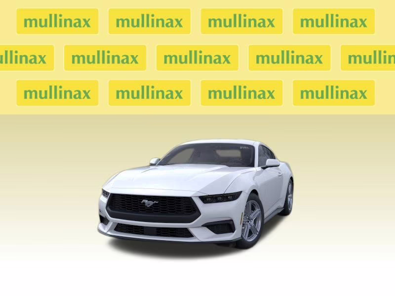 2026 Oxford White Ford Mustang EcoBoost RWD Coupe
