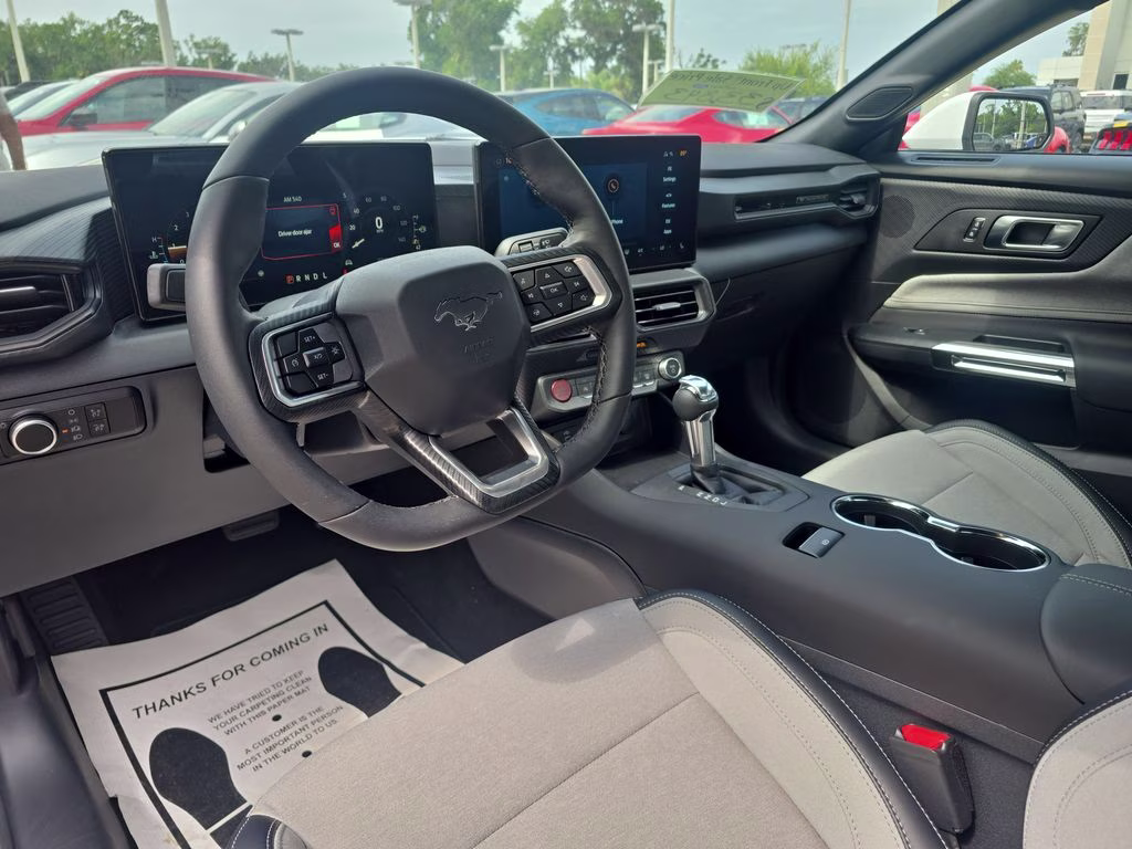 2026 Oxford White Ford Mustang EcoBoost RWD Coupe