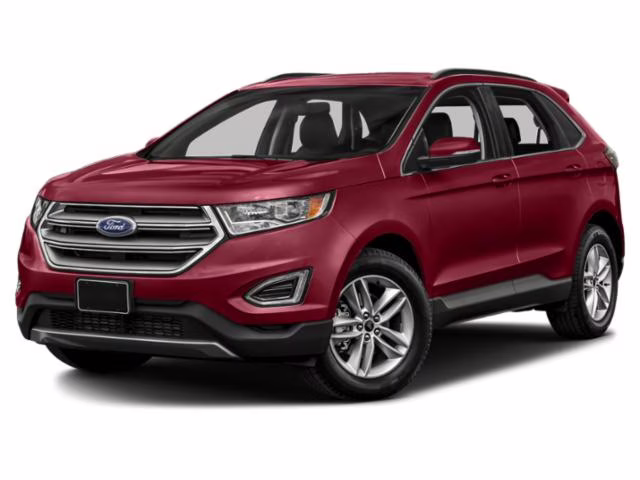 2015 Ruby Red Metallic Ford Edge SEL AWD SUV