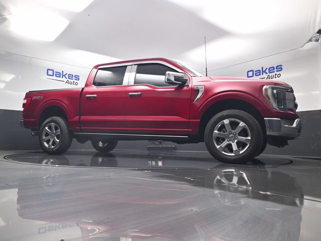 2023 Red Metallic Ford F-150 Lariat 4X4 Truck