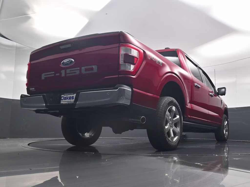 2023 Red Metallic Ford F-150 Lariat 4X4 Truck