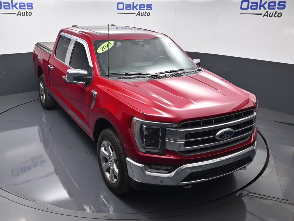 2023 Red Metallic Ford F-150 Lariat 4X4 Truck