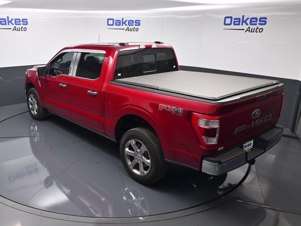 2023 Red Metallic Ford F-150 Lariat 4X4 Truck