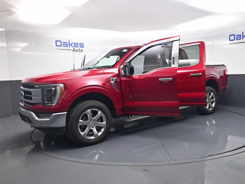 2023 Red Metallic Ford F-150 Lariat 4X4 Truck