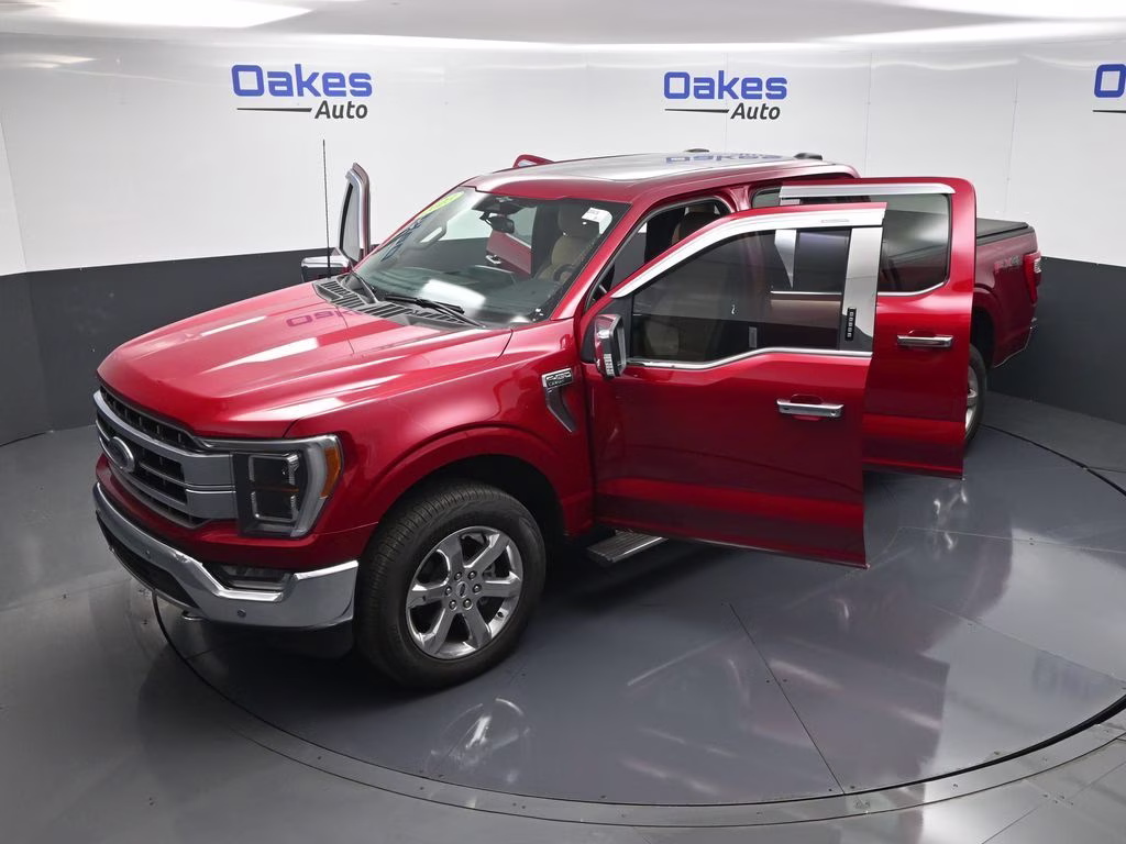 2023 Red Metallic Ford F-150 Lariat 4X4 Truck