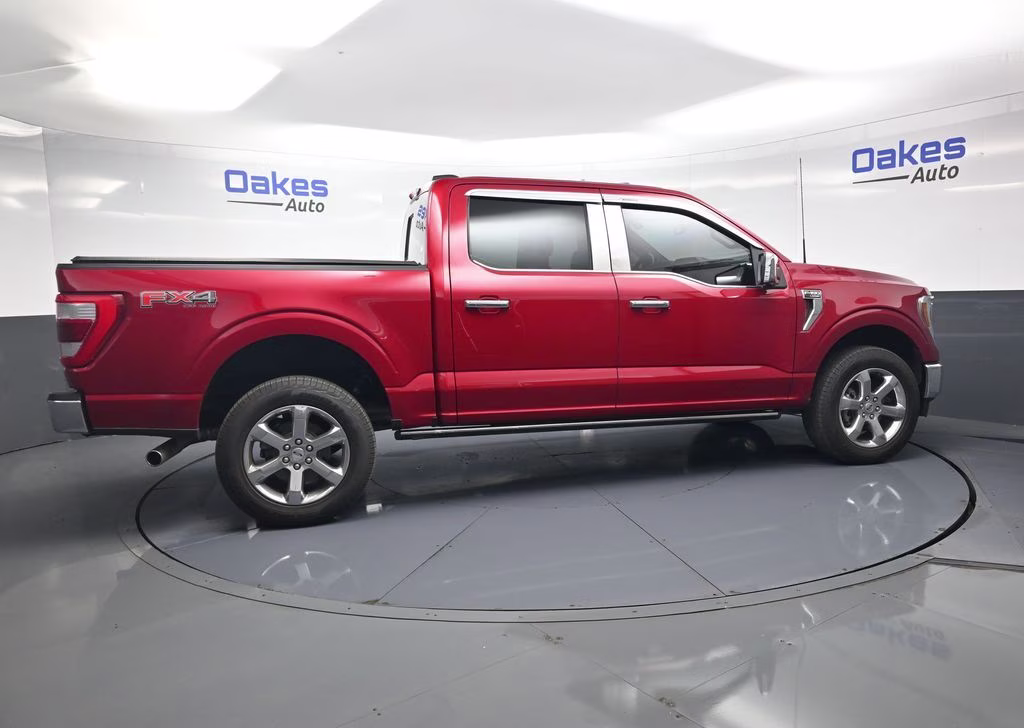 2023 Red Metallic Ford F-150 Lariat 4X4 Truck