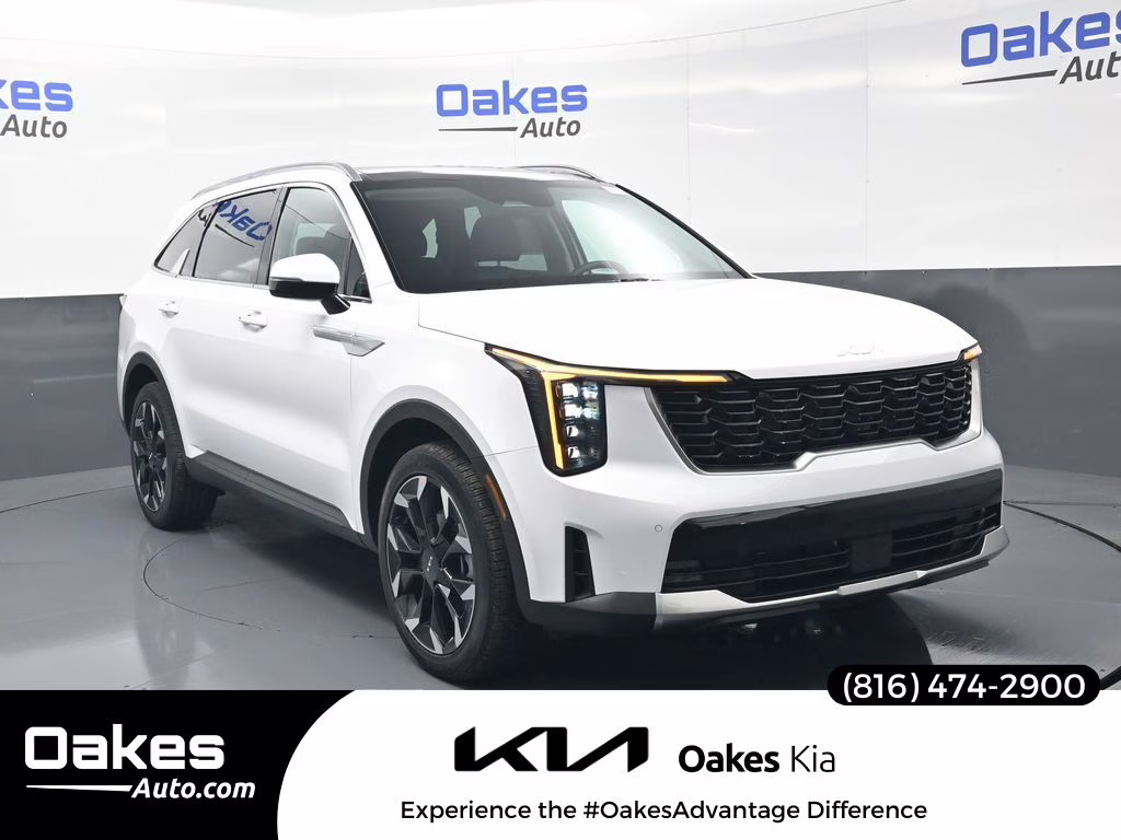 2026 Glacial White Pearl Kia Sorento EX FWD SUV