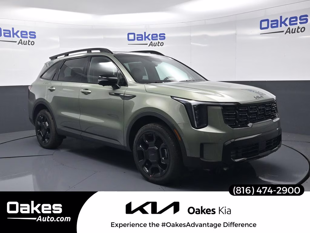 2026 Jungle Green Kia Sorento X-Line SX Prestige AWD SUV