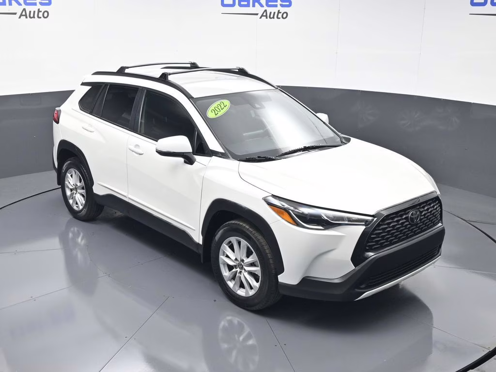 2022 Pearl Toyota Corolla Cross LE FWD SUV