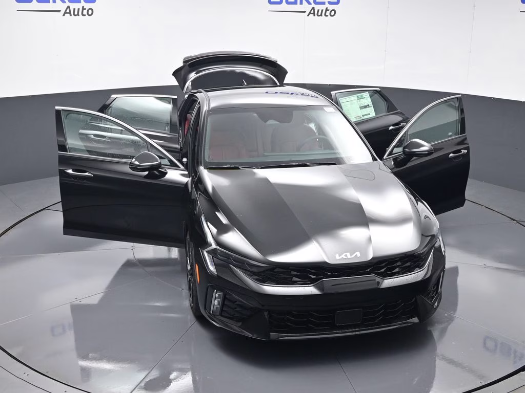 2026 Aurora Black Pearl Kia K5 GT-Line AWD Sedan