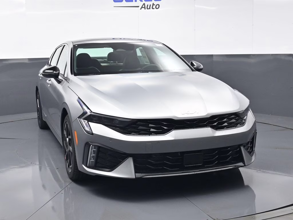 2026 Steel Matte Gray Kia K5 GT-Line AWD Sedan