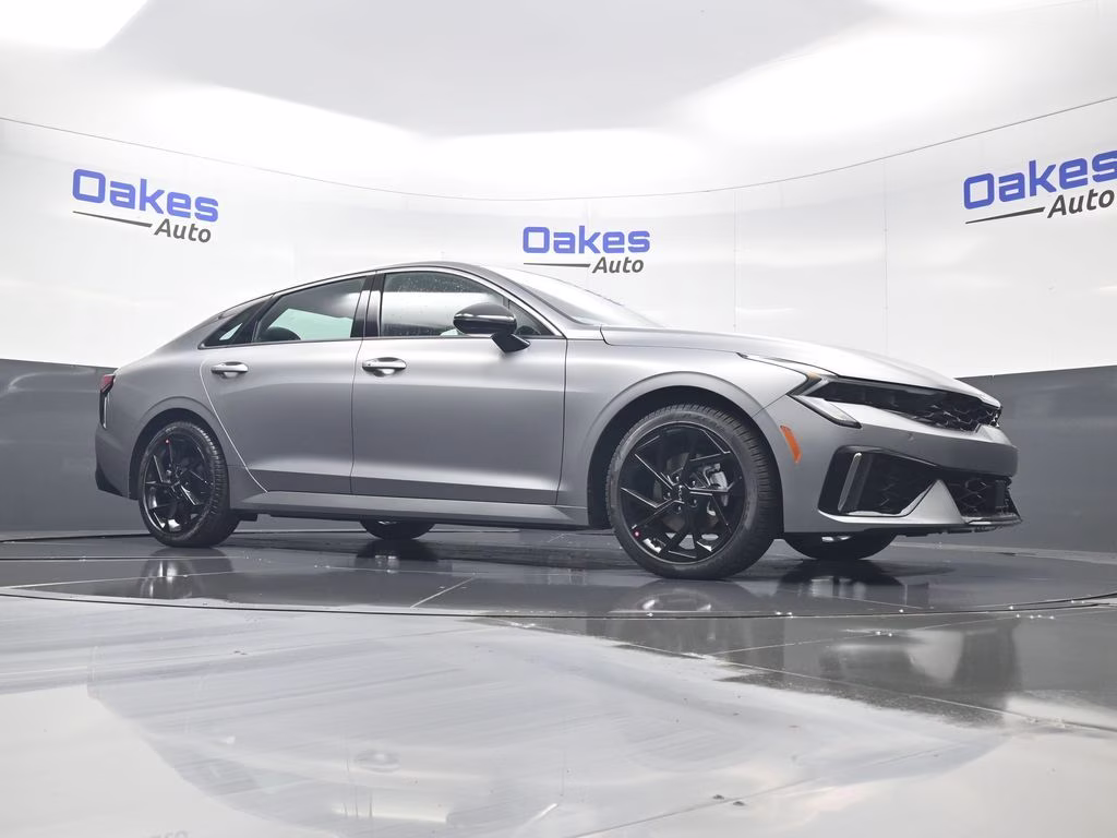 2026 Steel Matte Gray Kia K5 GT-Line AWD Sedan