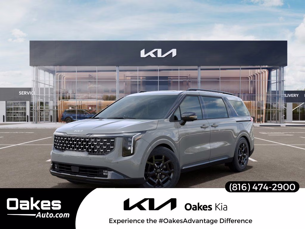 2026 Ceramic Silver Kia Carnival SX FWD Van