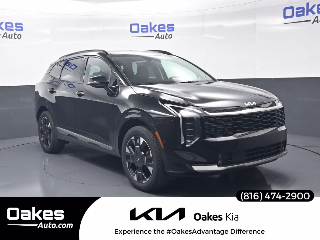 2026 Fusion Black Kia Sportage Hybrid SX-Prestige AWD SUV