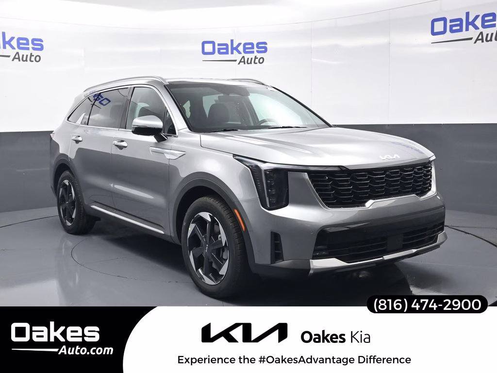 2026 Steel Gray Kia Sorento Hybrid EX AWD SUV